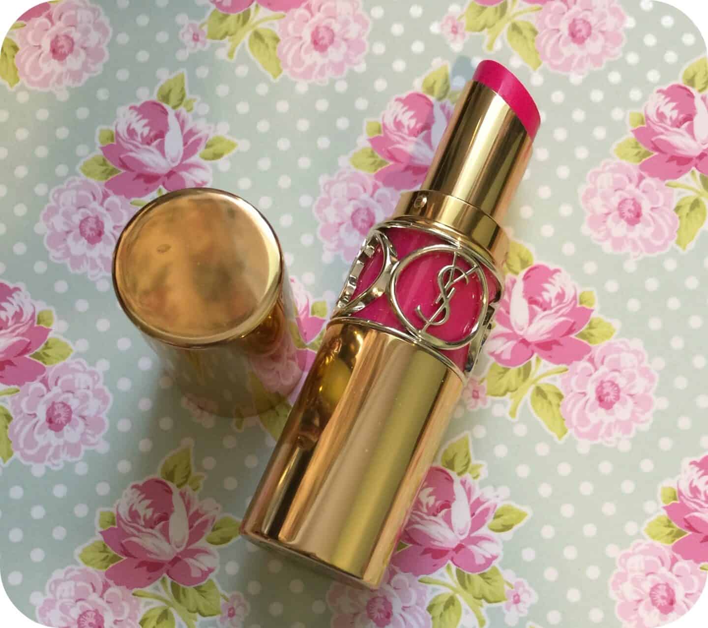 my favourite lipstick ysl rouge volupte lipstick fuchsia stiletto