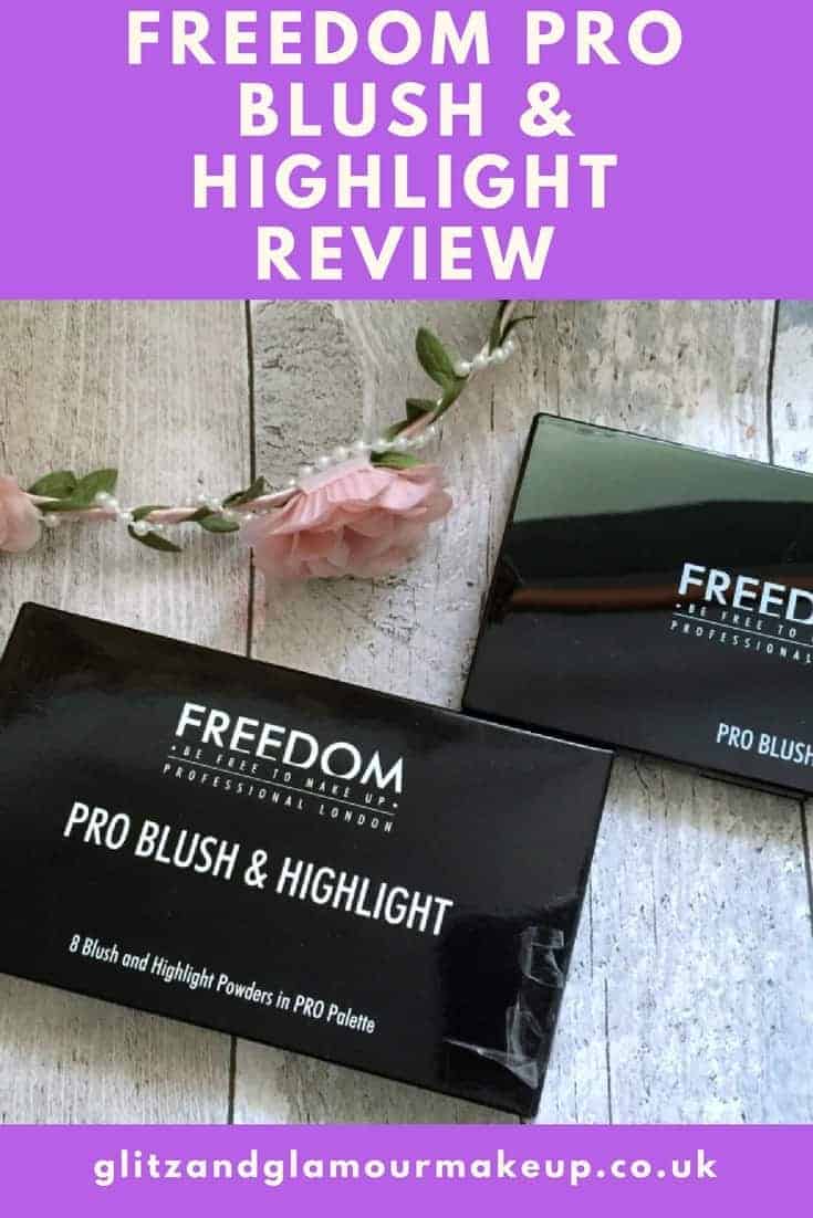 freedom pro blush and highlight bronze and baked review