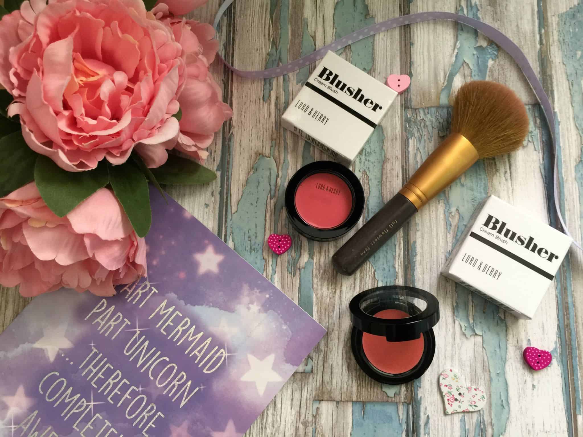 get a natural glow with lord and berry cream blushers