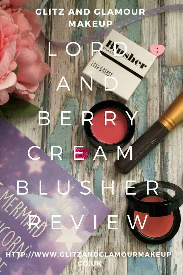 lord and berry cream blusher review