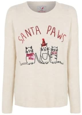 some of the best christmas jumpers for the festive season santa paws jumper