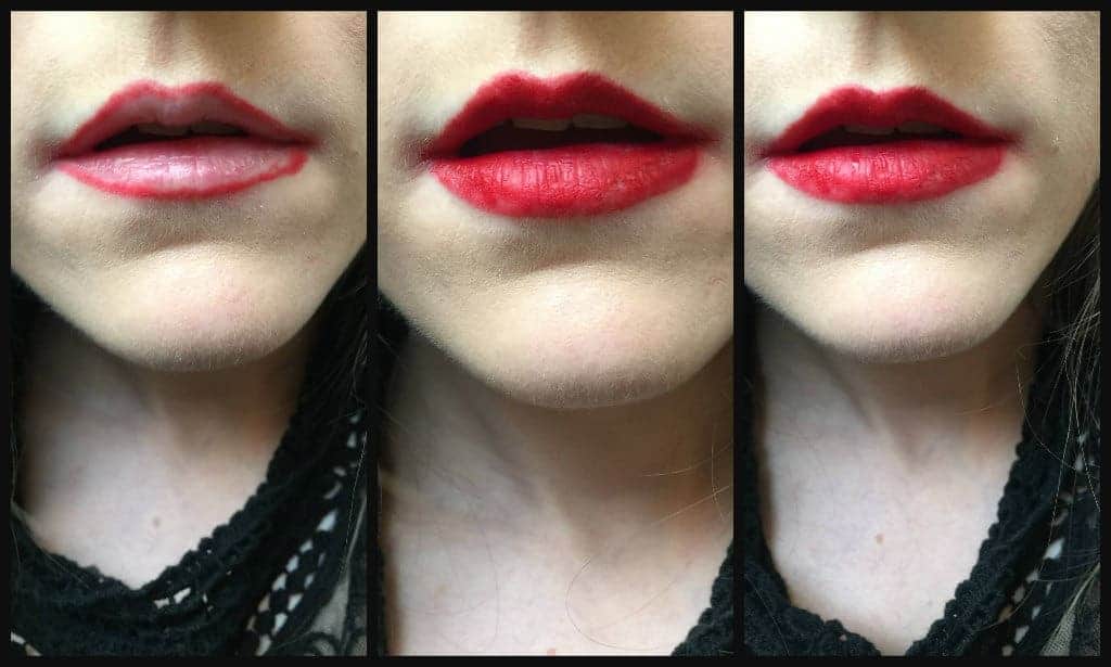 Get big full lips with Maybelline Gigi hadid Lani lip kit before and after