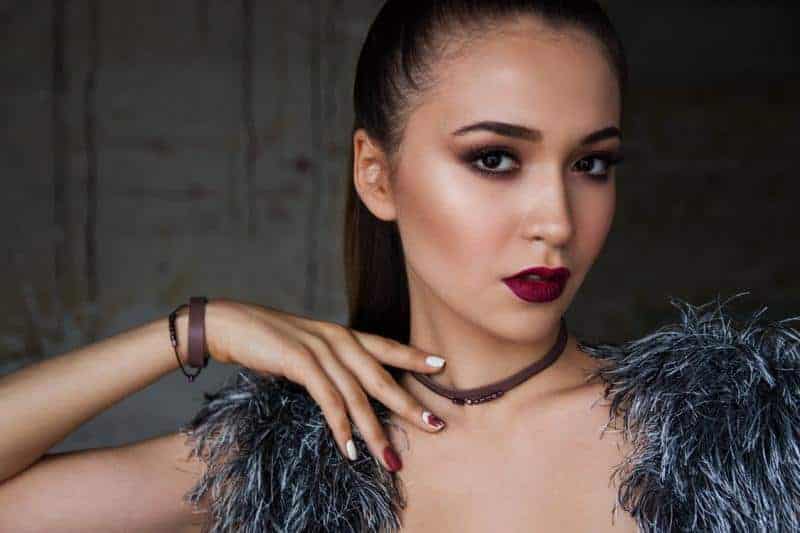 Stand out at your Christmas do with the mulled wine lip tutorial