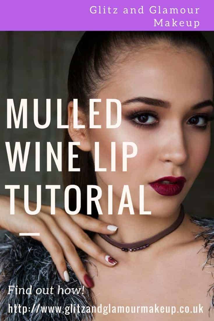 mulled wine lip tutorial