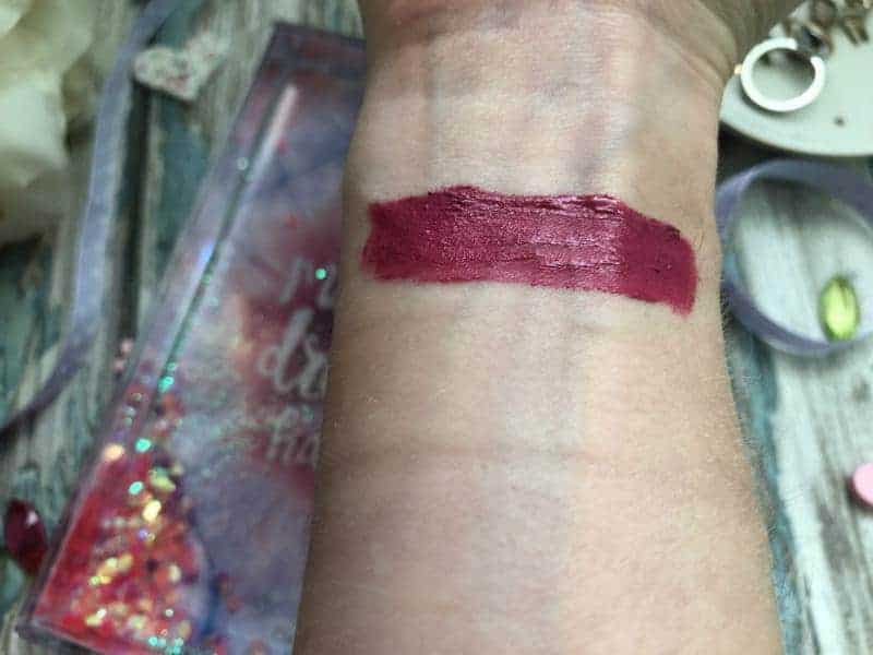rimmel stay matte liquid lipstick in heartbeat swatch