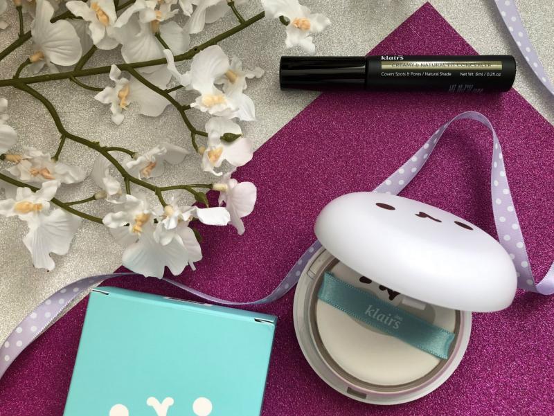 Testing Korean beauty Klairs Mochi BB Cushion Pact and Klairs concealer