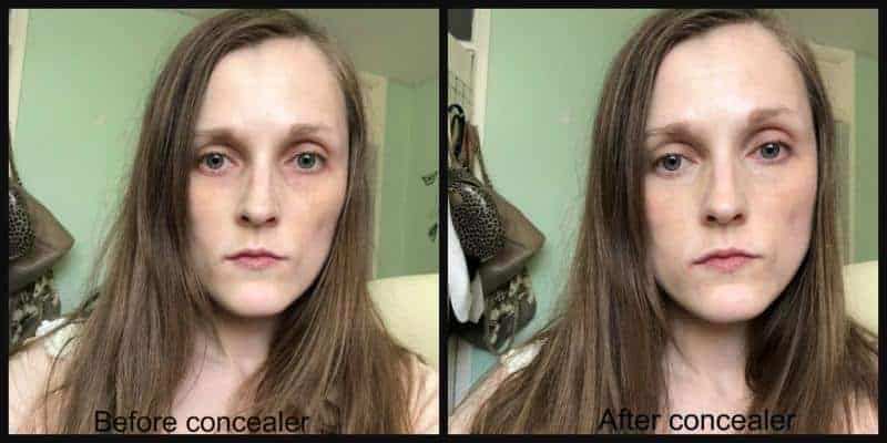 klairs concealer natural before and after