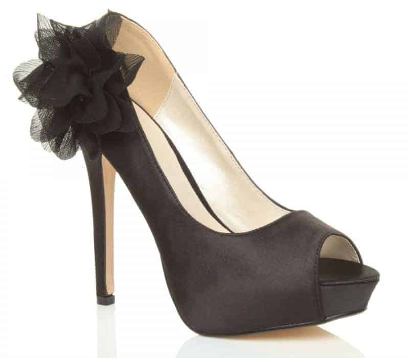 uppersole high heel flower platform shoes