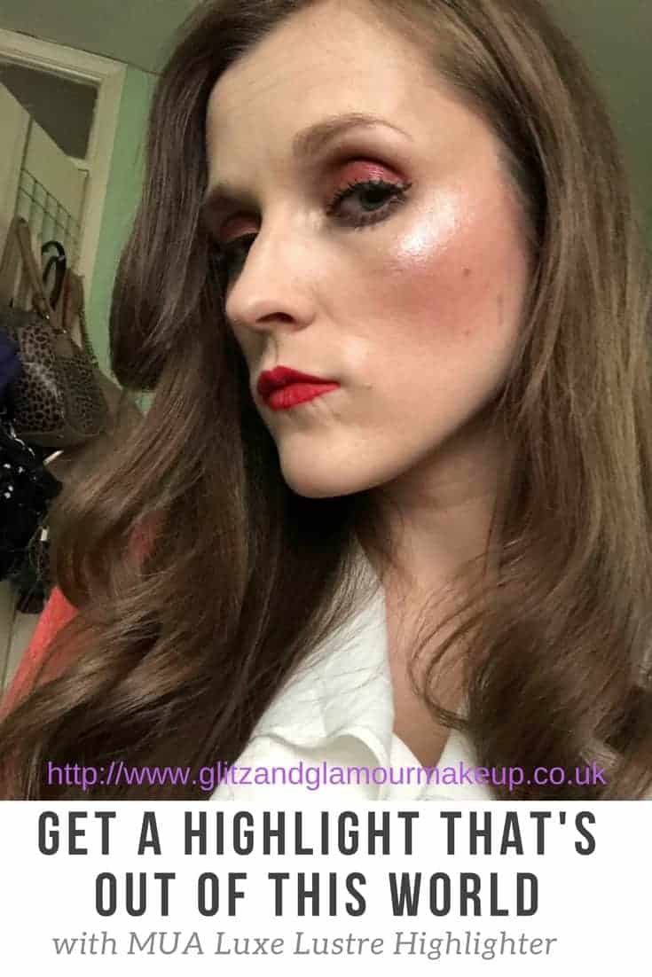 get a highlight that's out of this world with mua luxe lustre highlight in lavish
