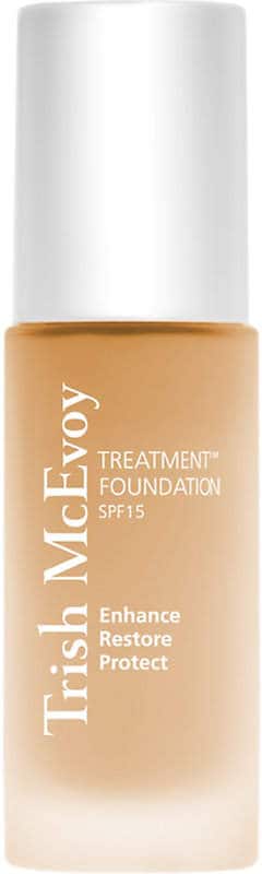 best beauty products to use when travelling trish mcevoy treatment foundation spf 15