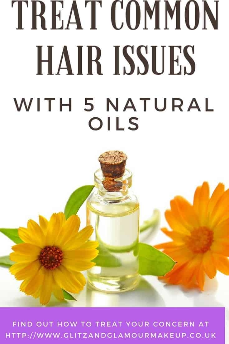 treat common hair issues with 5 essential oils