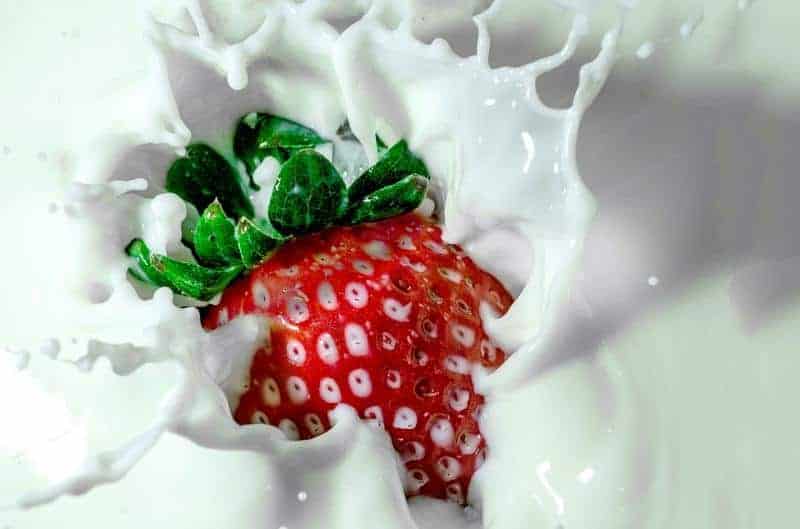 what foods can cause spots milk