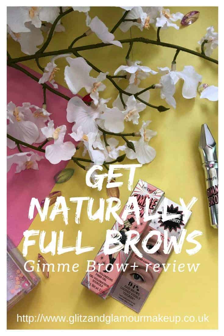 get naturally full brows with gimme brow+ review
