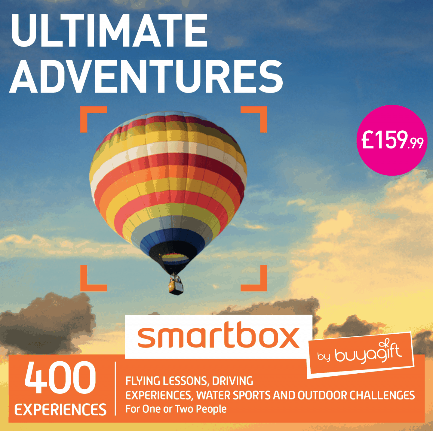 buyagift ultimate adventures smartbox
