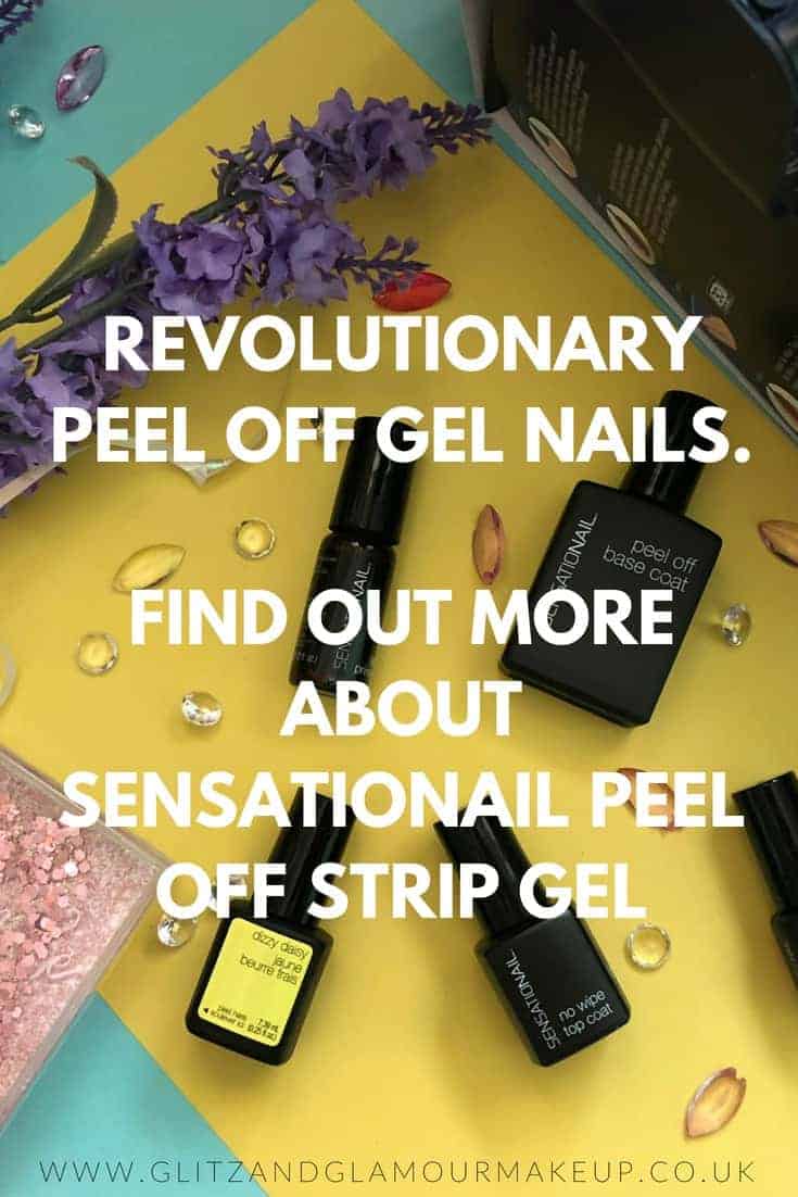 sensationail strip gel peel off gel nail kit polish review