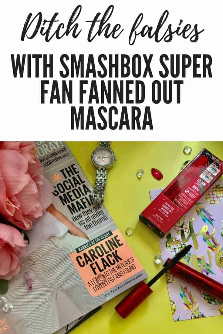 ditch the false lashes with smashbox super fan fanned out mascara