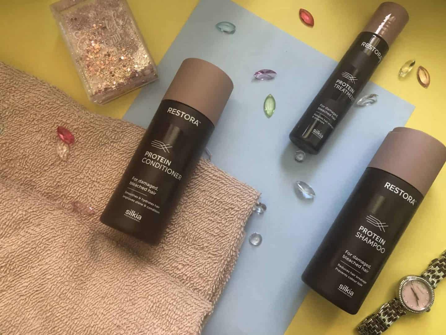 Restore life to dry damaged hair with Restora Protein treatment