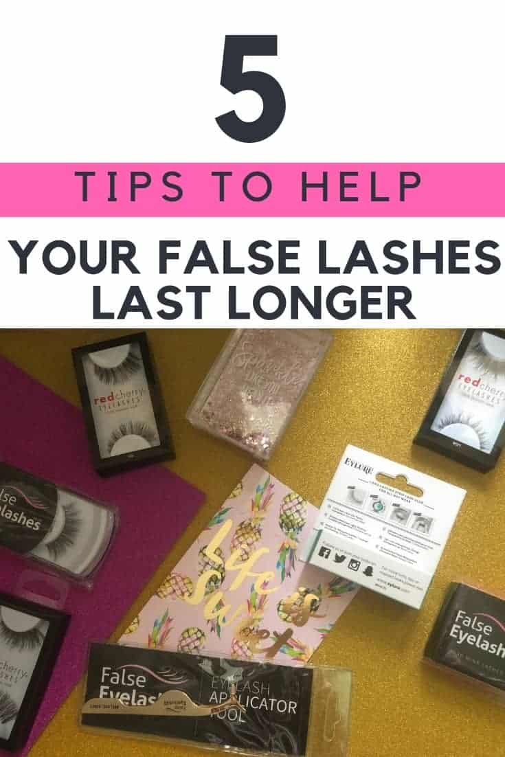 5 tips to help your false lashes last longer
