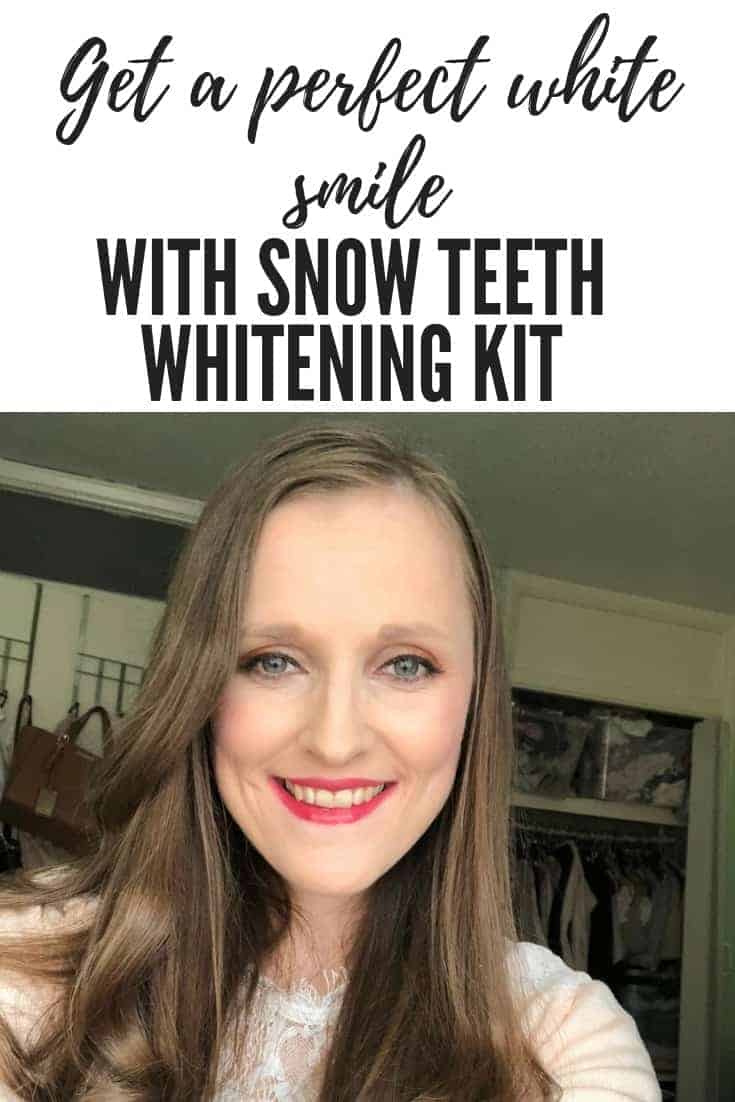 Get a perfect white smile with snow teeth whitening kit