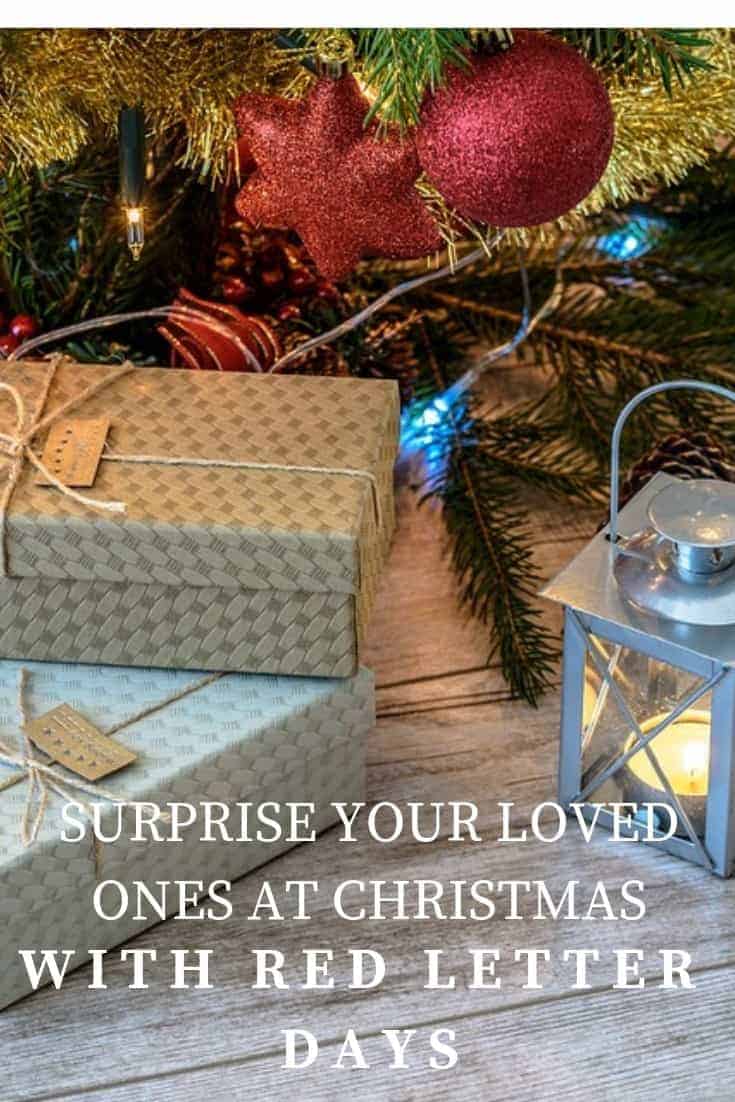surprise your loved ones at christmas with red letter days