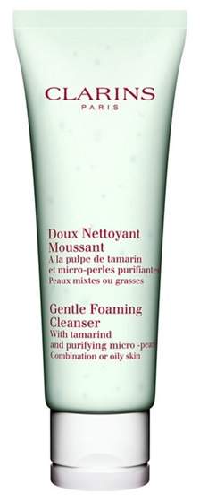 ultimate skincare products for oily skin clarins gentle foaming cleanser