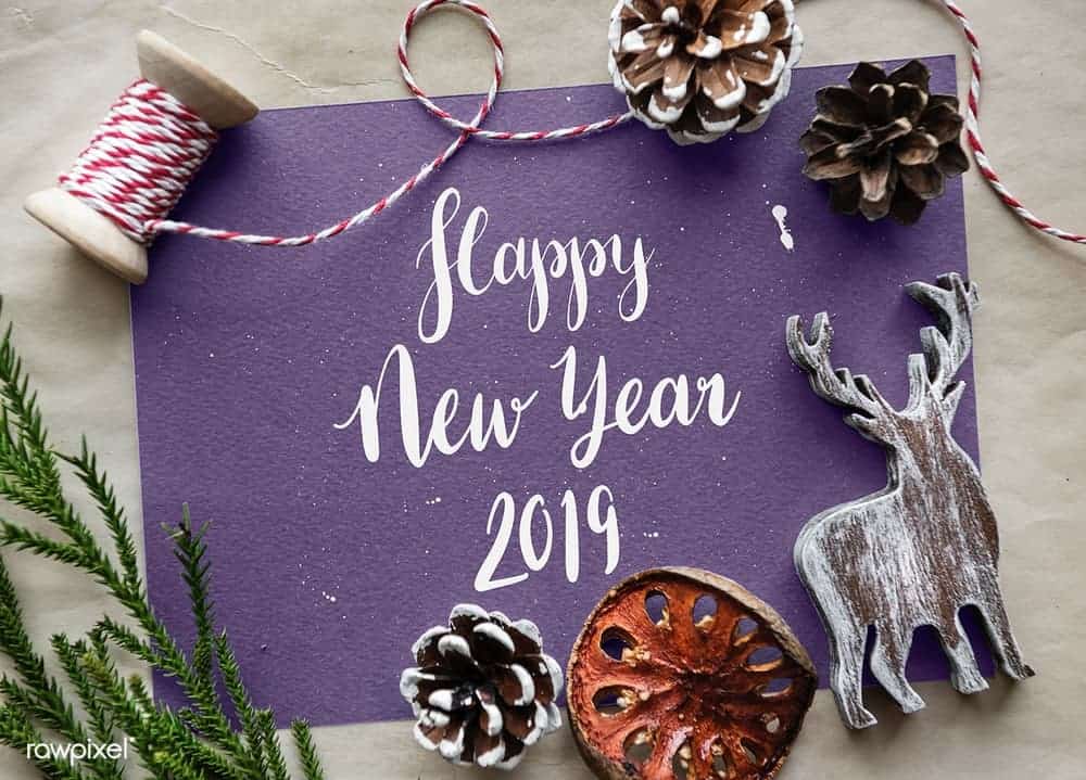 New years resolution ideas and aims for 2019 1
