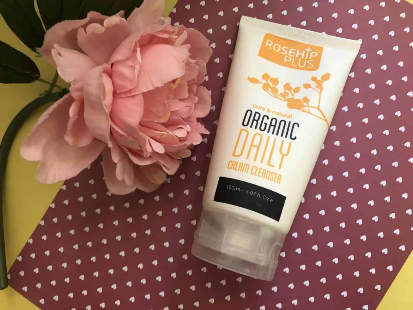Revitalise your skin with the rosehip oil infused skincare range Rosehip Plus organic cleanser