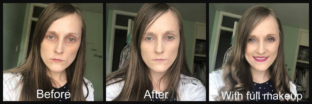primark ps velvet finish foundation before and after