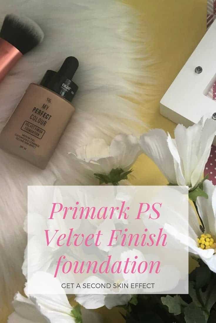 primark ps velvet finish foundation review