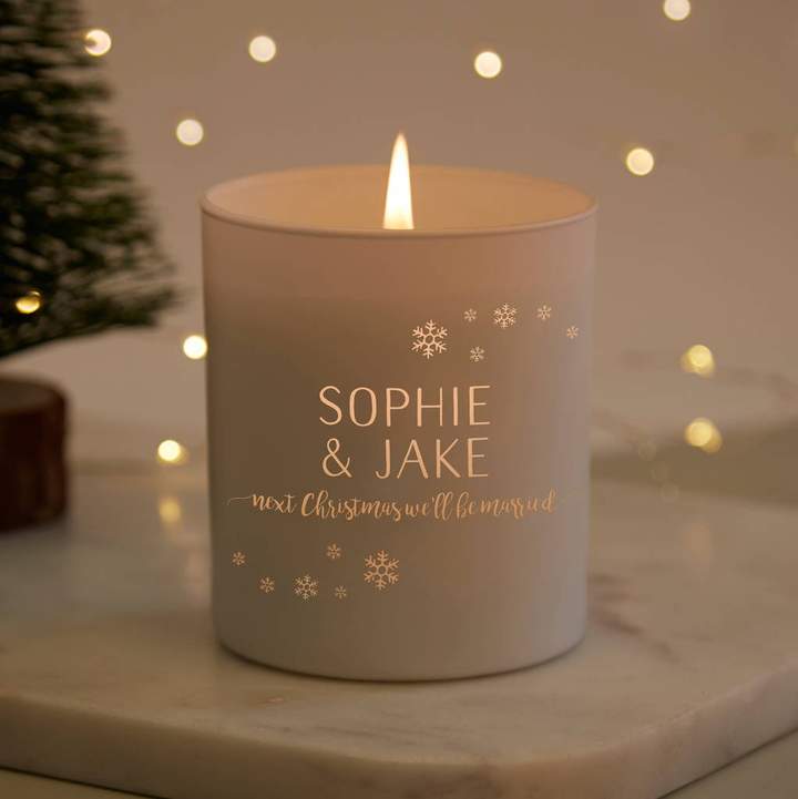 the best winter scented candles to give your home a cosy feel norma an dorothy fiancee personalised candle