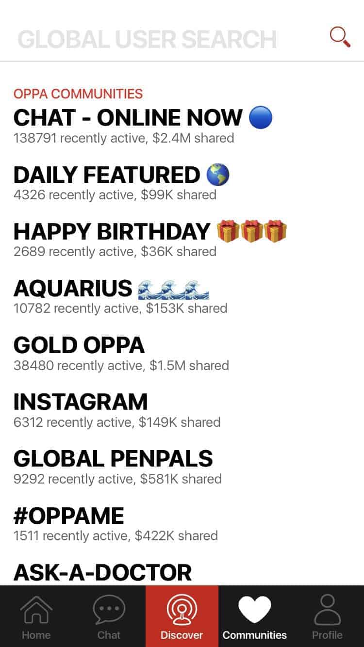 The money making app that pays you to share a selfie communities