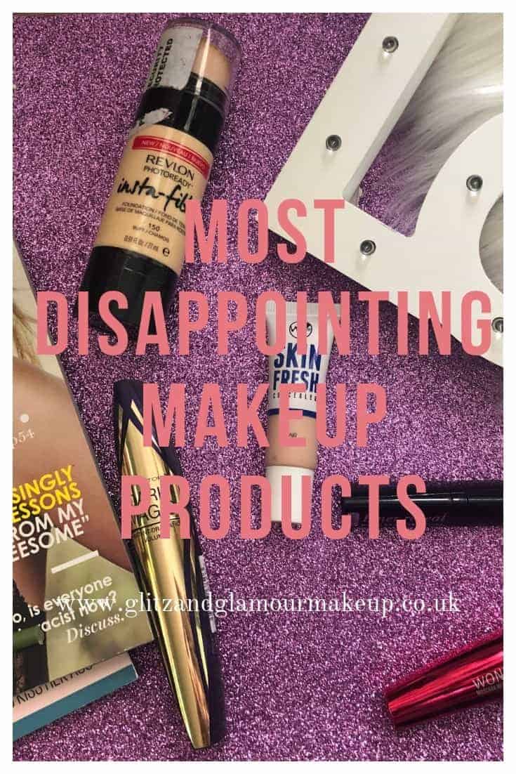 most disappointing makeup products
