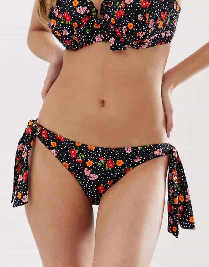 pour moi floral bikini