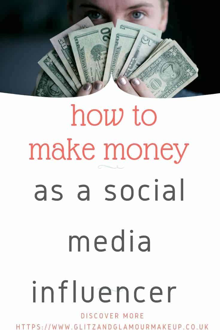 how to make money as social media influencers