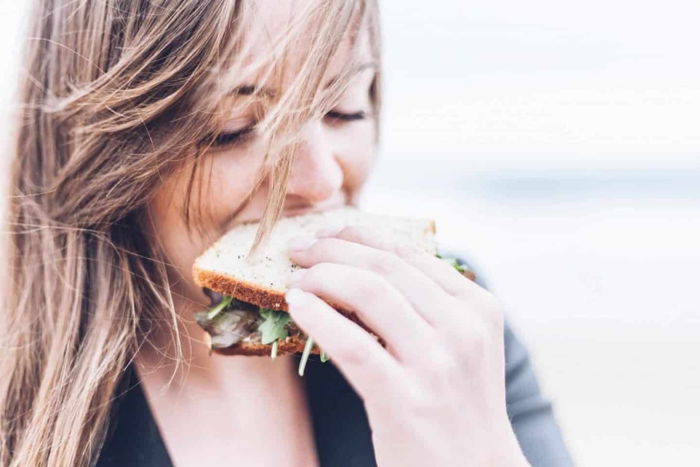 work up a good appetite when exercising