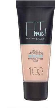 maybelline fit me foundation