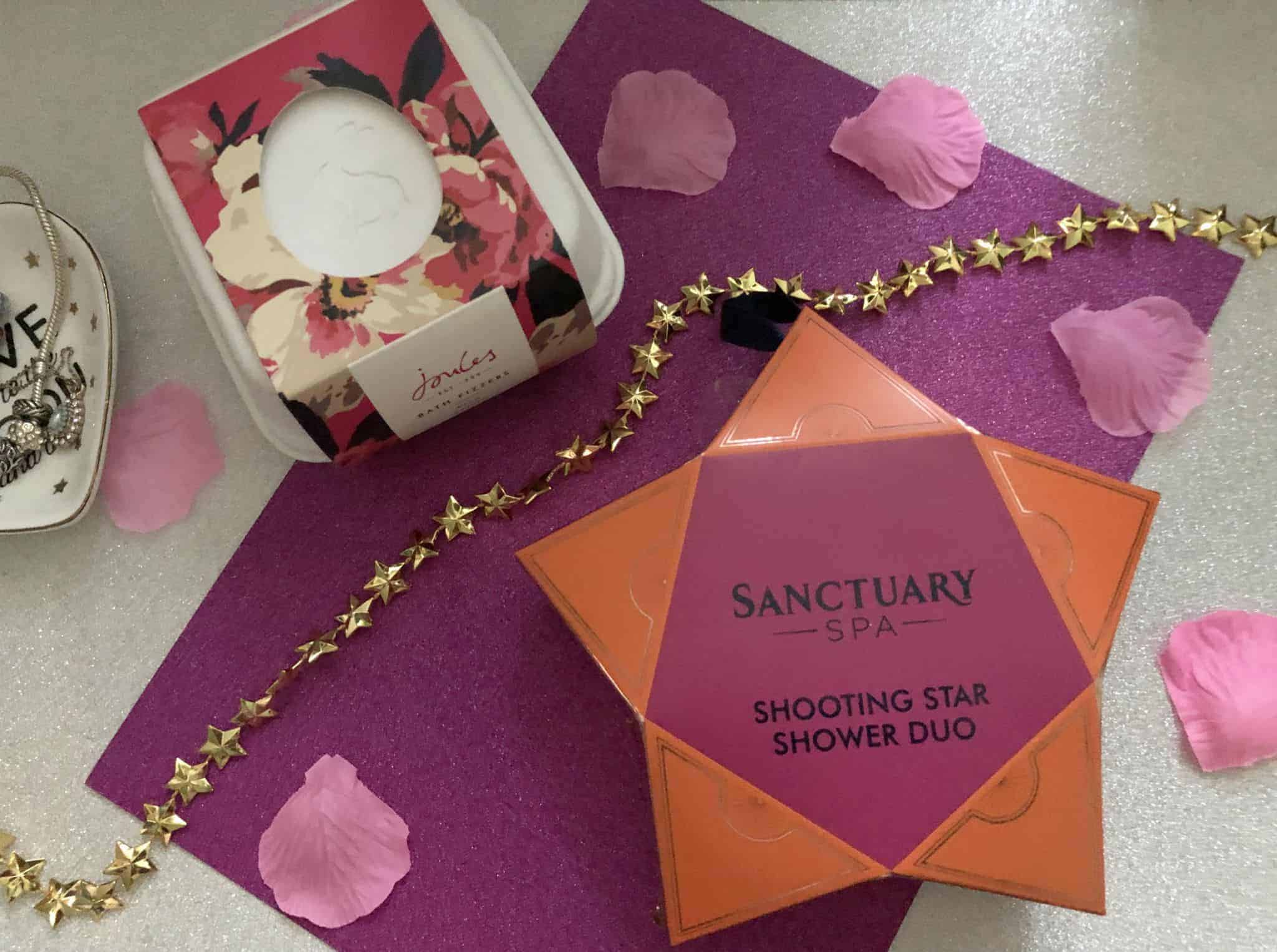 Destress from the Christmas season - win Sanctuary Spa and Joules bath fizzer bundle