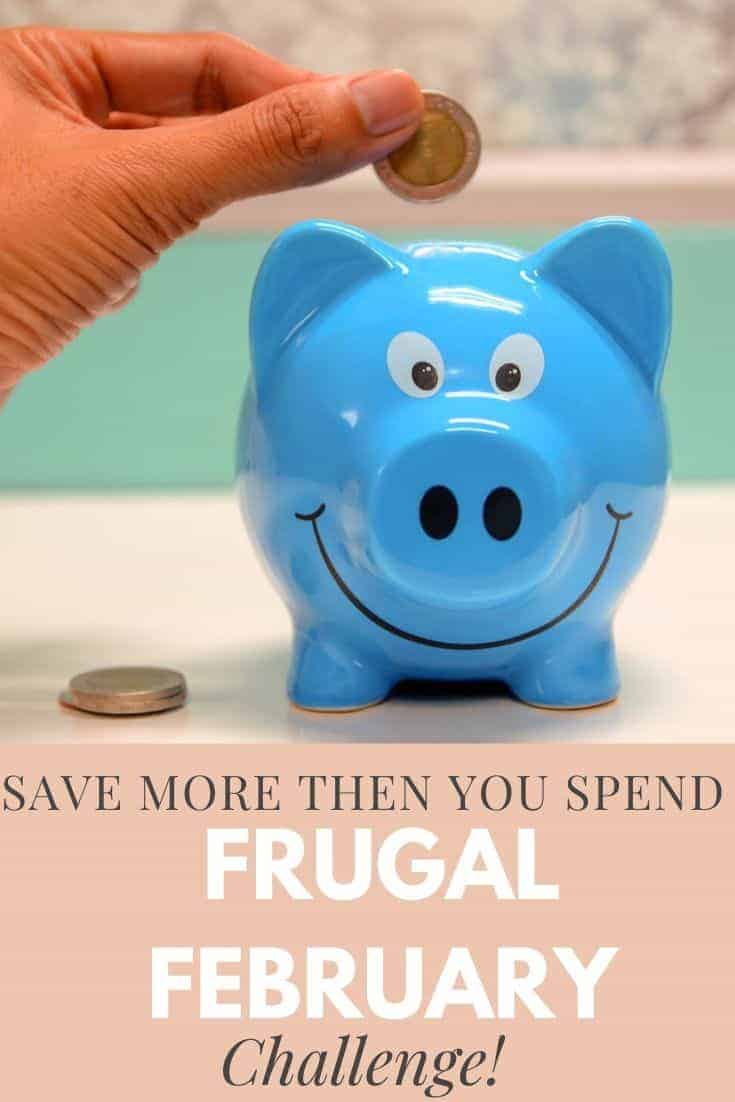 take part in the frugal february challenge