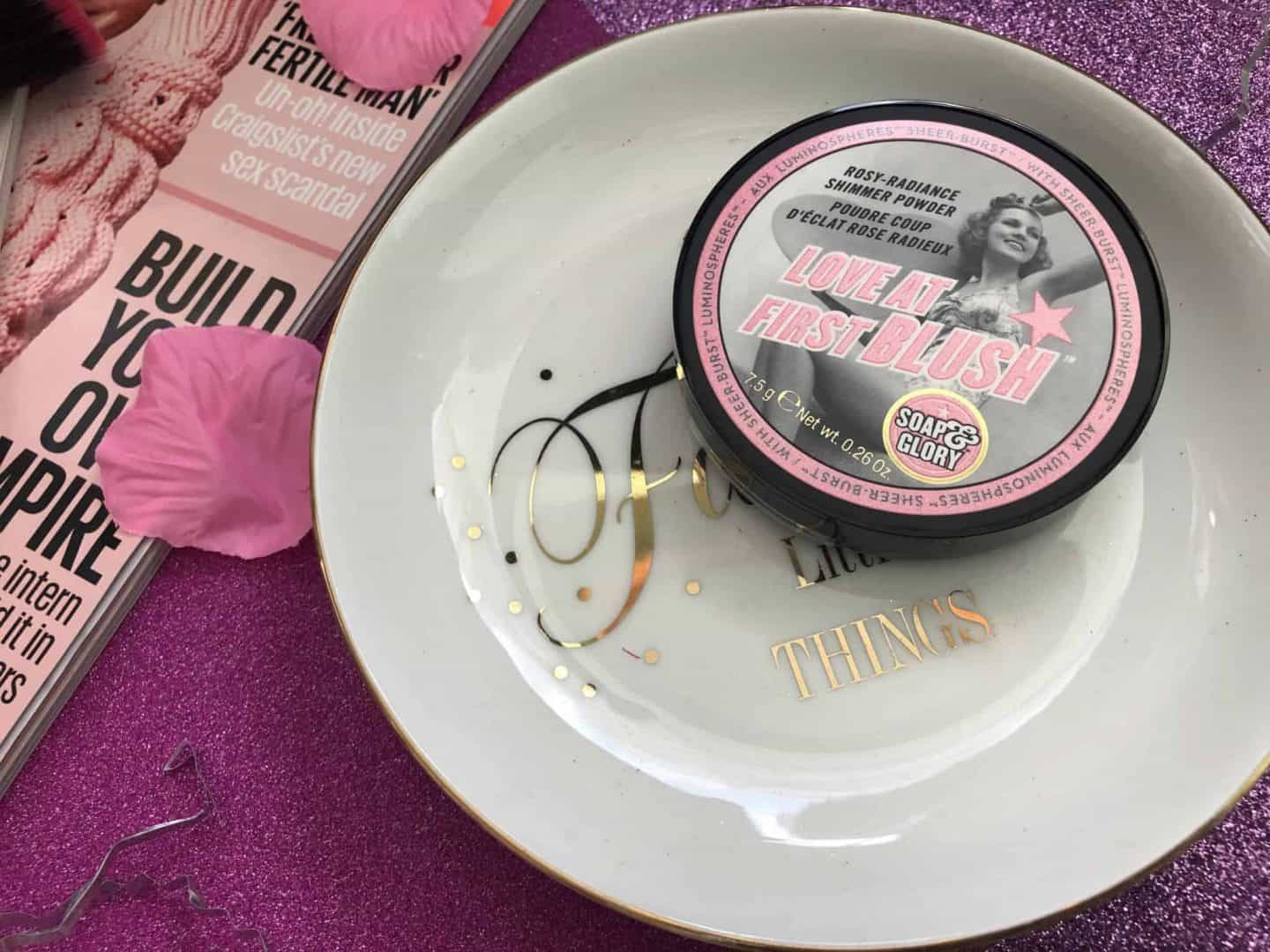 soap and glory radiant blusher a beauty-full set