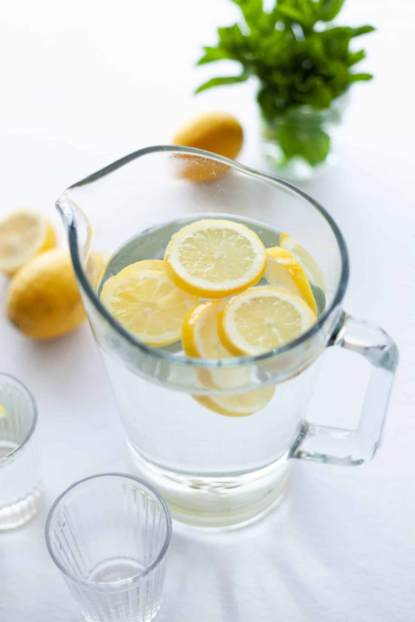drink water to stay hydrated and keep your nails healthy
