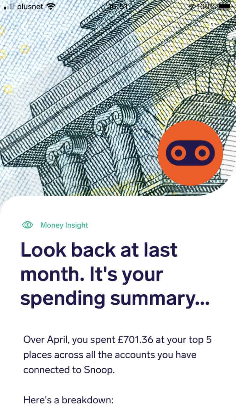 top five spending habits