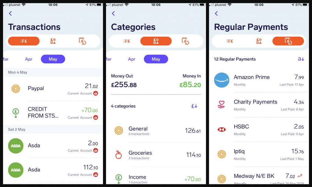 what's coming in and out of your account
