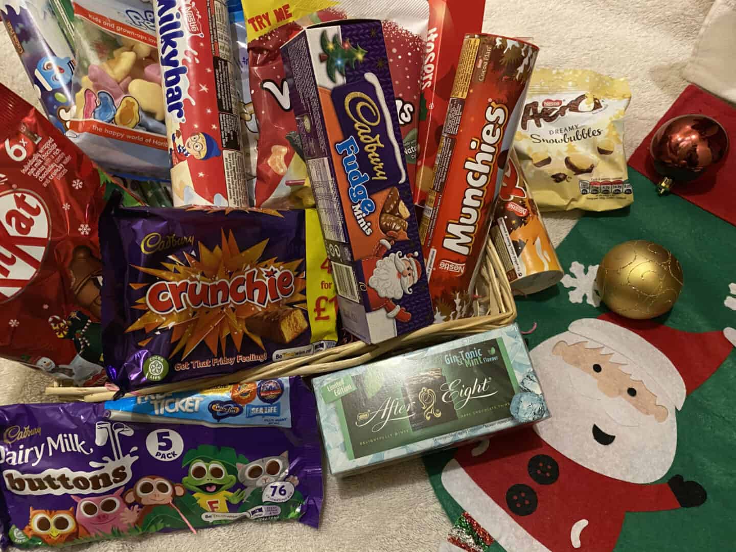 Enter to win a bumper Christmas basket full of sweet treats