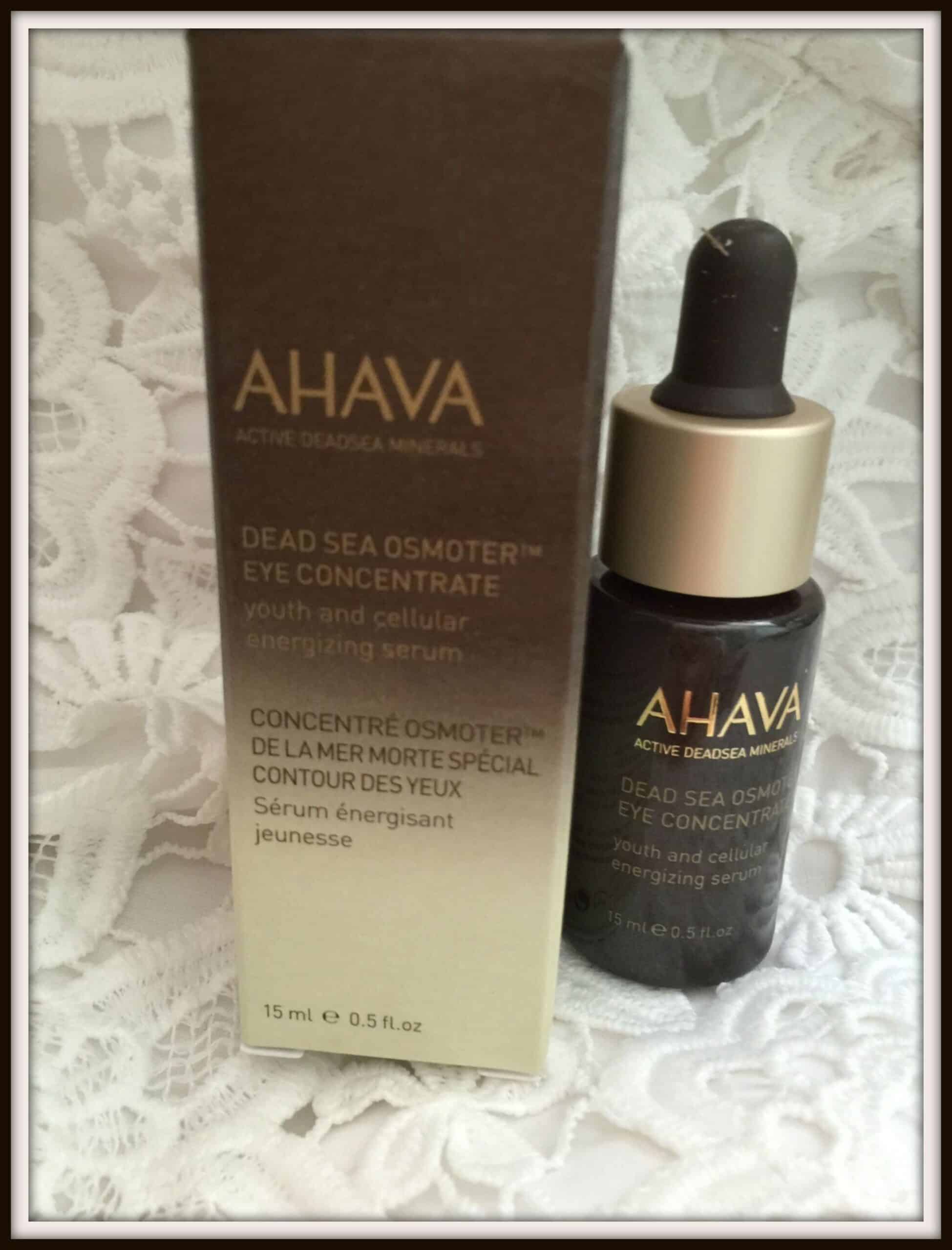 reduce the signs of ageing with ahava dead sea products