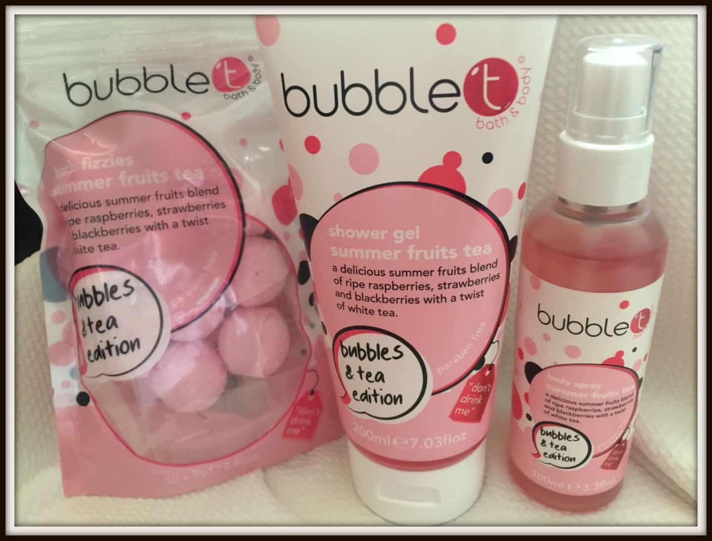 Superdrug launch Bubble T a fabulous new range of bath and body treats