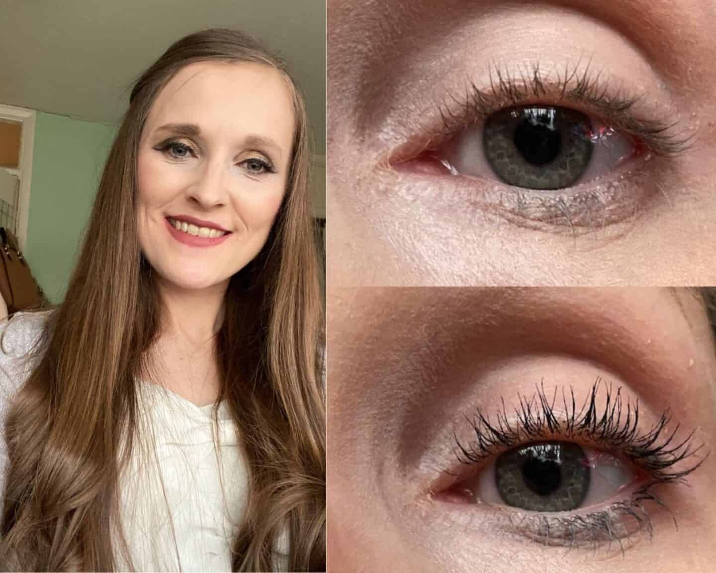 Rimmel Scandaleyes Volume on Demand mascara before and after