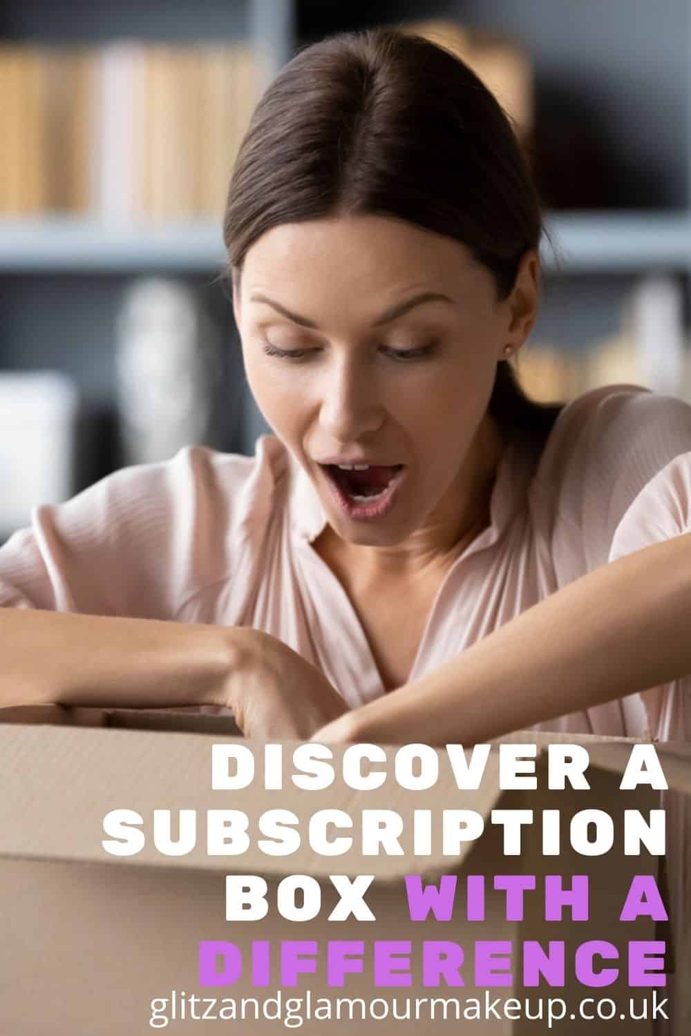 discover a subscription box with a difference