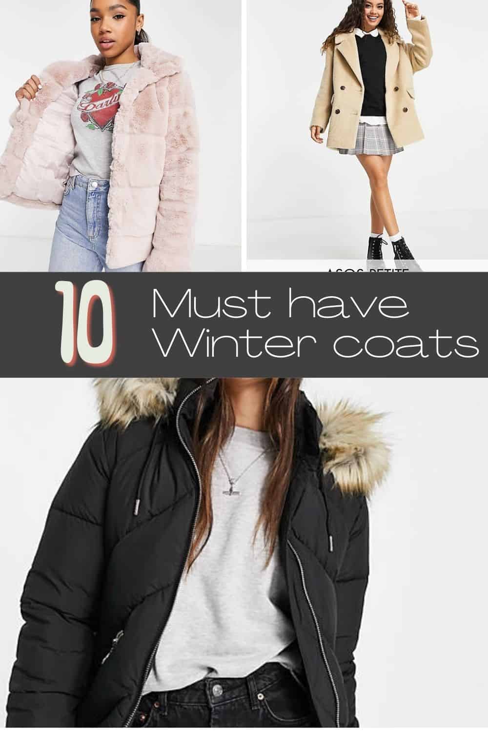 10 must have Winter coats