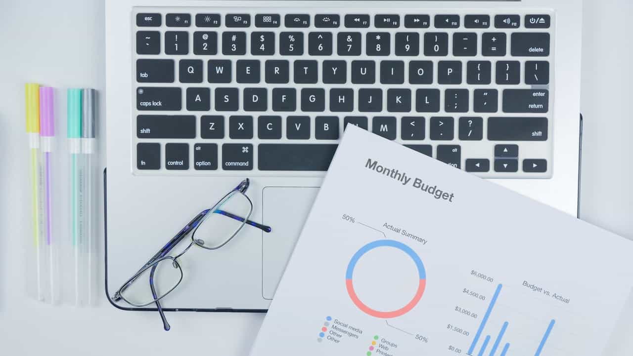 creat a budget when shopping online to save money