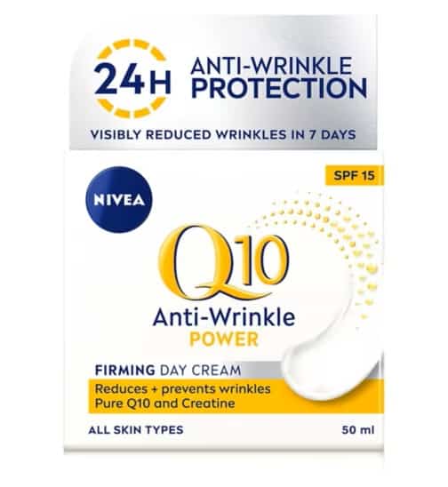 nivea q10 power anti aging moisturiser